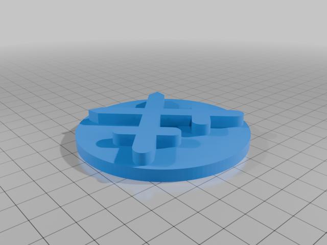 Sword Fighting Coin 3D model thumbnail