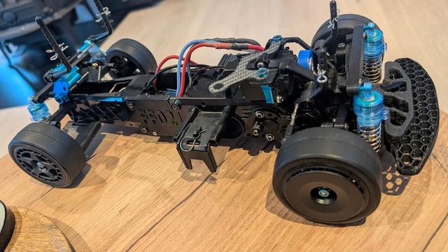 Tamiya M03/FF02 Center extension 257mm wheelbase 3D model thumbnail
