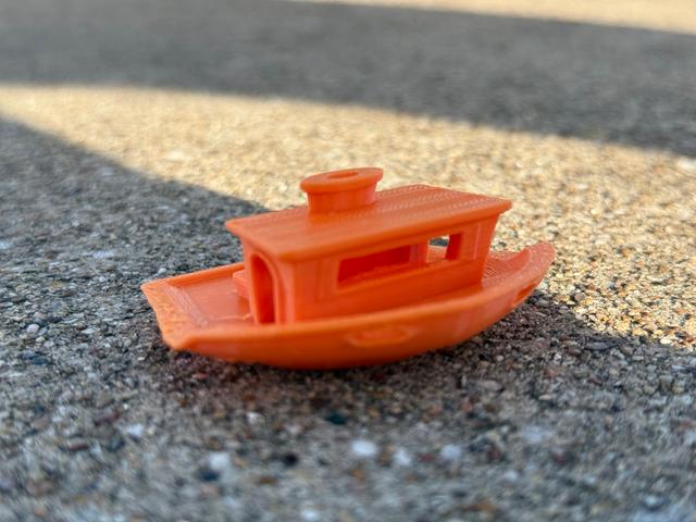 thicc benchy 3D model thumbnail