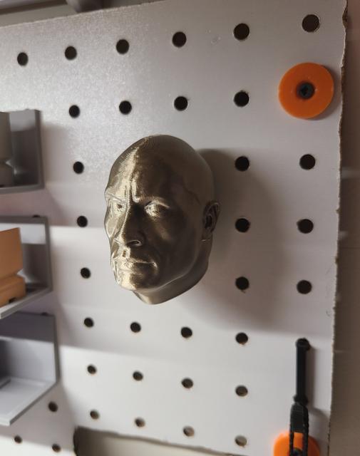 Rocking this Pegboard 3D model thumbnail
