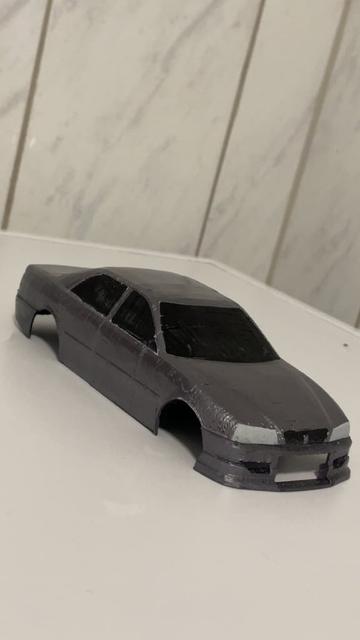 1/24 Toyota Chaser drift body 3D model thumbnail