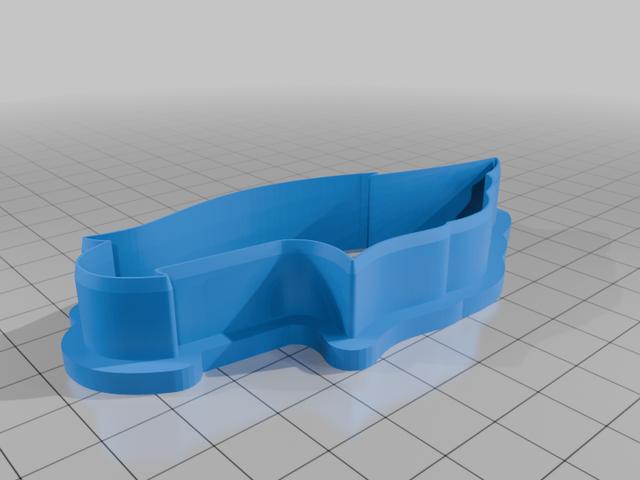 UW Whitewater Cookie Cutter 3D model thumbnail