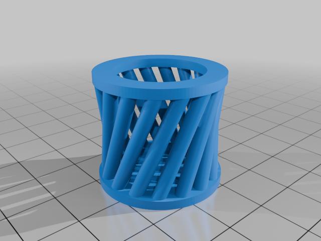 Yet Another Pencil Holder 3D model thumbnail