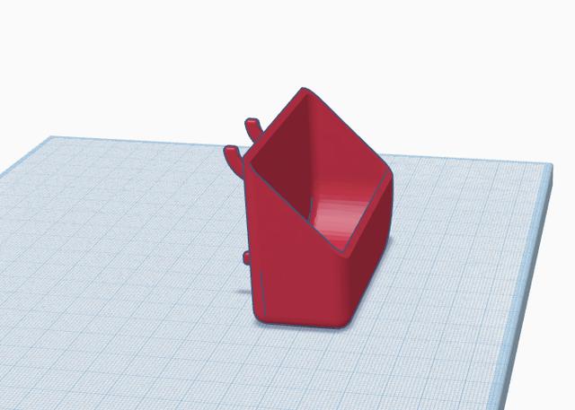 Soporte metro Pegboard 3D model thumbnail