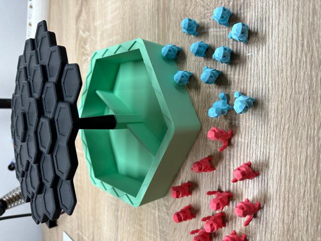 Prusa Balance Game Box remix thinner walls rounded corners for Ender 3D model thumbnail