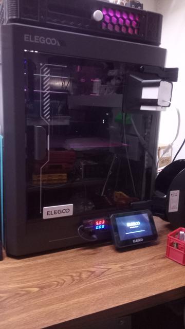 Elegoo Centauri Carbon 270 Degree Hinge Right side 3D model thumbnail