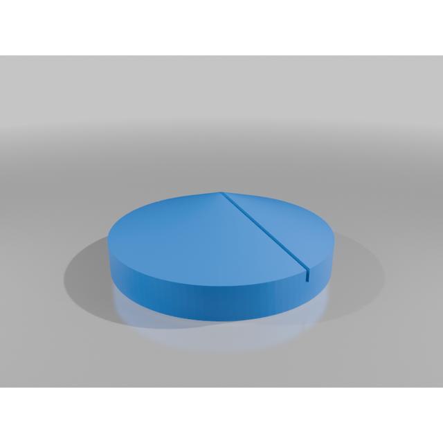 Chicken Feeder Lid 3D model thumbnail