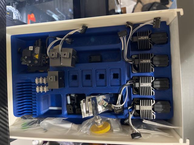 AMS Drawer Organizer Insert 3D model thumbnail