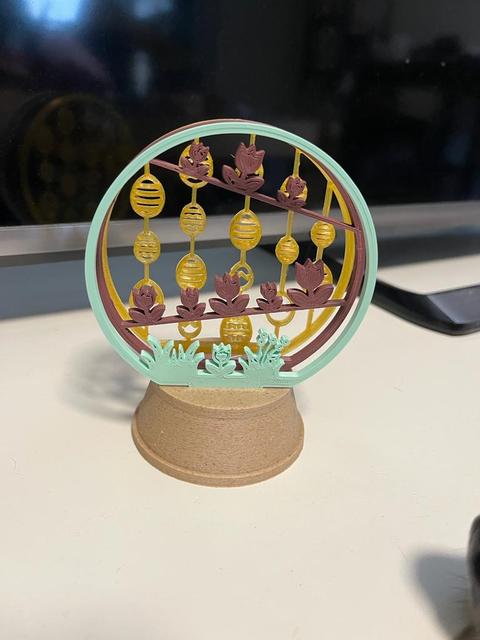 Customizable Snow Globe - Easter Remix Vol. 1 3D model thumbnail