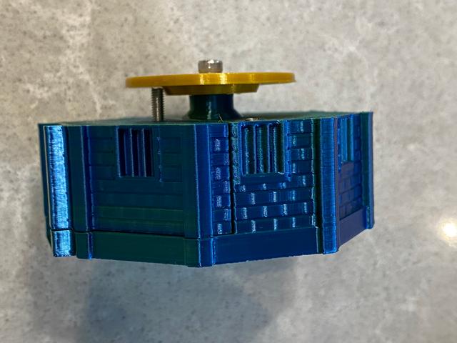 Snag-free wider washer for Dracula's Tower Puzzle Box 3D model thumbnail
