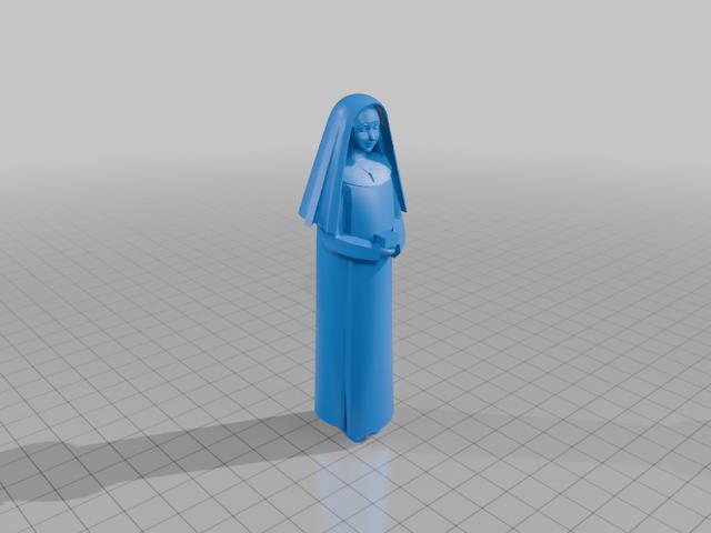 Nonne 3D model thumbnail