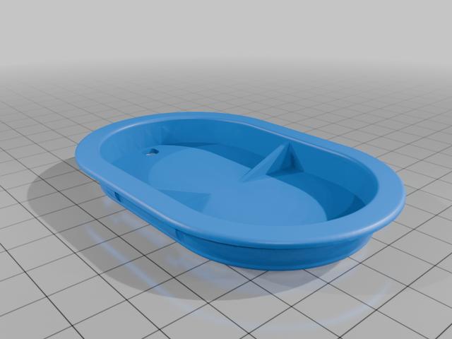 2000-2006 1st Gen Toyota Tundra Bed Drain Plug 3D model thumbnail