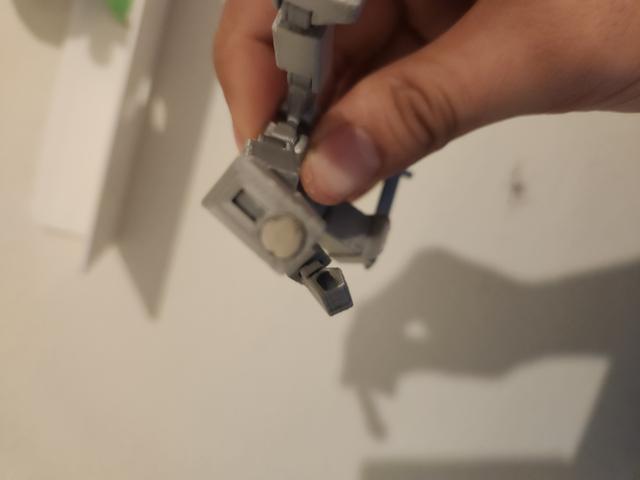 Mini 13 magnet foot. 3D model thumbnail