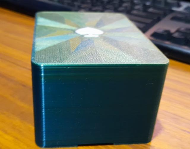 Playing Card Box - Triple Deck / Canasta Version 3D model thumbnail