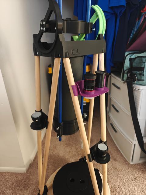 Hill mount Lens Holder 3D model thumbnail
