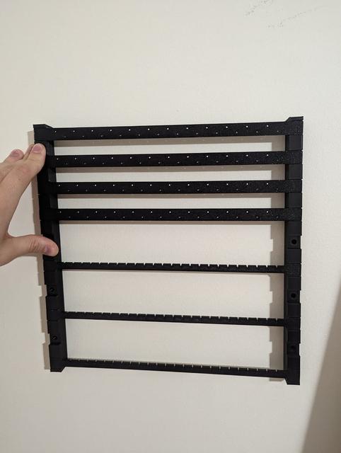 Earring rack 3D model thumbnail