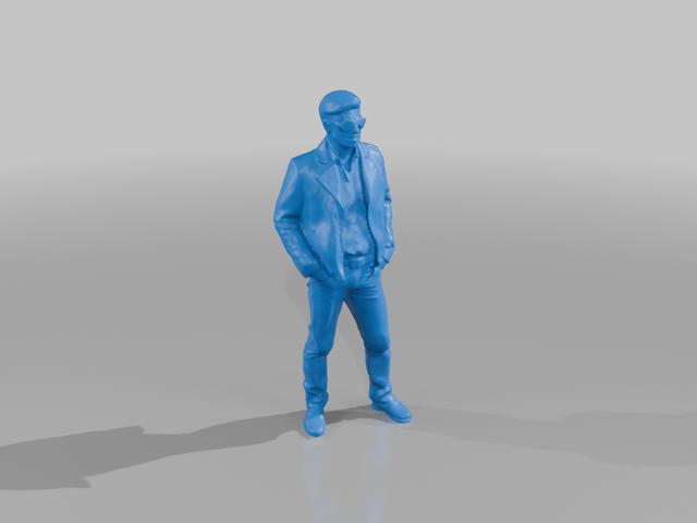 mike tracer from 2008 knight rider 3D model thumbnail
