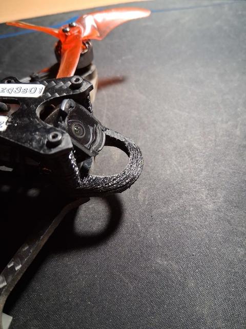 Flywoo DJI o4 lite cam holder for EMAX Babyhawk2 3D model thumbnail