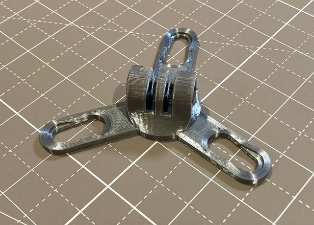 GoPro Spider Mount 3D model thumbnail