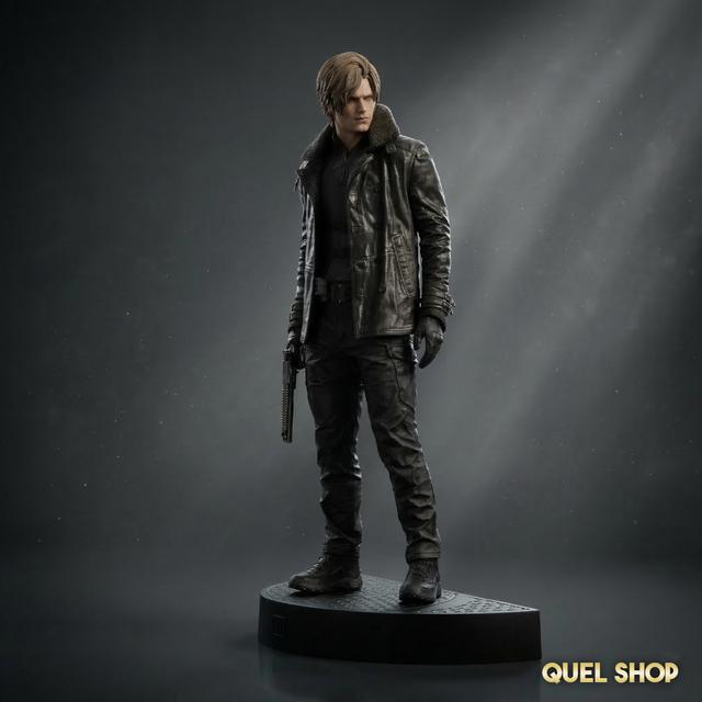 Leon S Kennedy Residual Evil Requiem Tactical Figure STL [FREE] 3D model thumbnail
