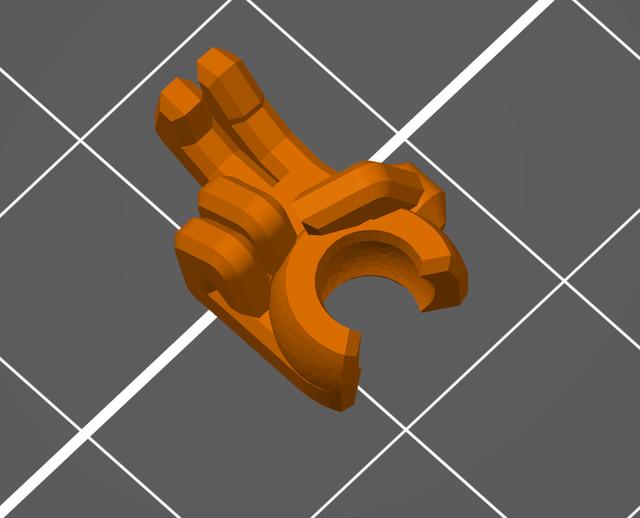 DUMMY 13 - Archer's hand V1.3 3D model thumbnail