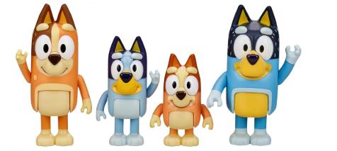 Bluey family 3D model thumbnail