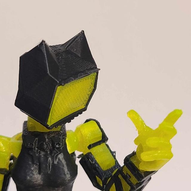 Kerfur Omega Dummy 13 Head V2 3D model thumbnail