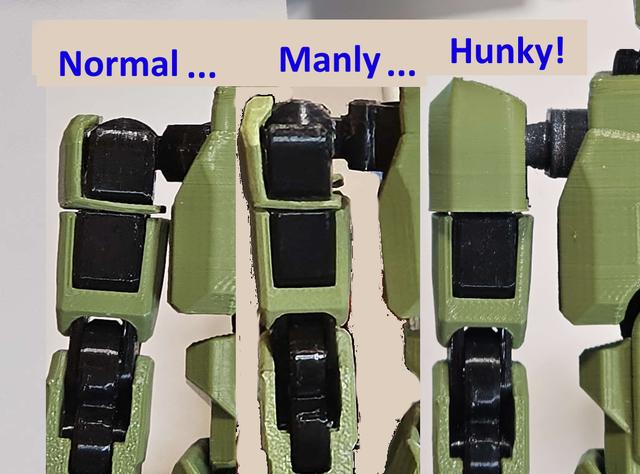 Hunky 13 (Dummy 13 variant) Larger clavicle, shin, and thigh frames. 3D model thumbnail
