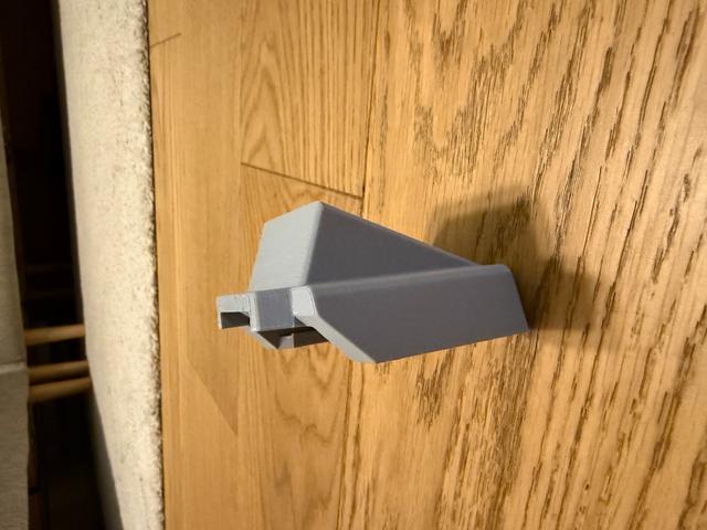 Angled Parkside battery holder for multiconnect/opengrid 3D model thumbnail