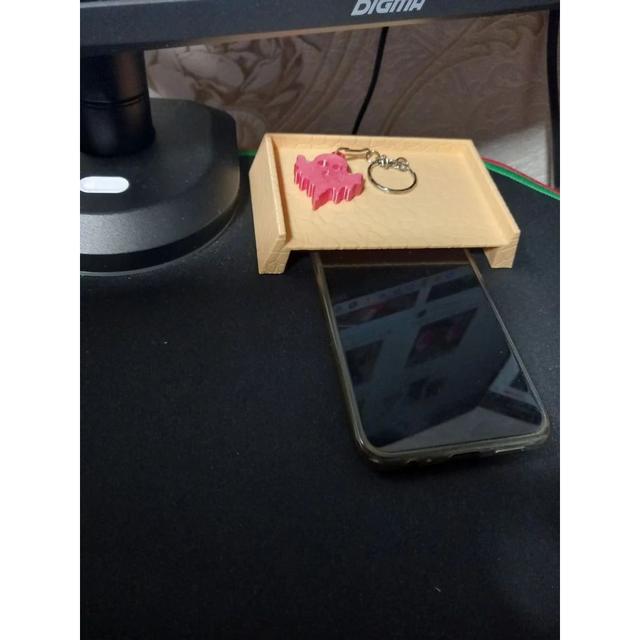  Phone parking with a shelf 3D model thumbnail