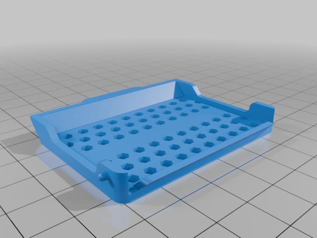 Pulverfachdeckel 421944084601, kompatibel mit Philips EP 2200 3200 4300 5400, Bypass-Dosierer Pulverschacht Abdeckung 3D model thumbnail
