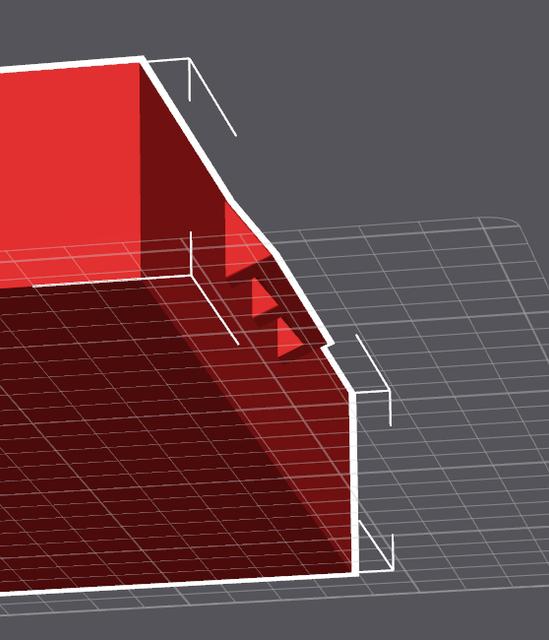 Drawer with Handle 3D model thumbnail