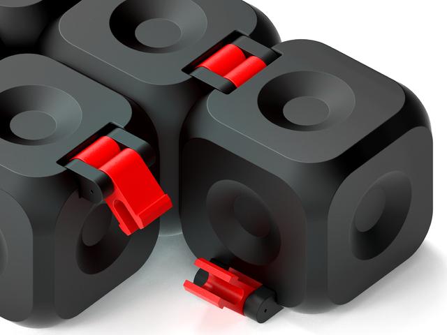 Infinity cube 3D model thumbnail