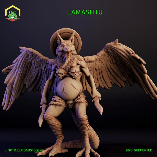 Lamashtu - Pathfinder 3D model thumbnail