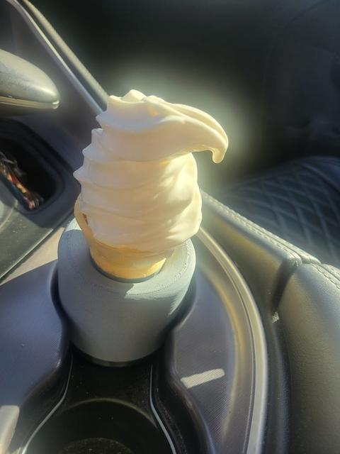 McDonald's Ice Cream cup holder 3D model thumbnail
