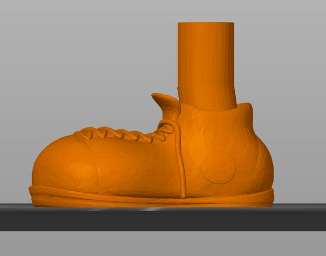 Ghosties_Shoe_Pair_TightFit_flat sole 3D model thumbnail