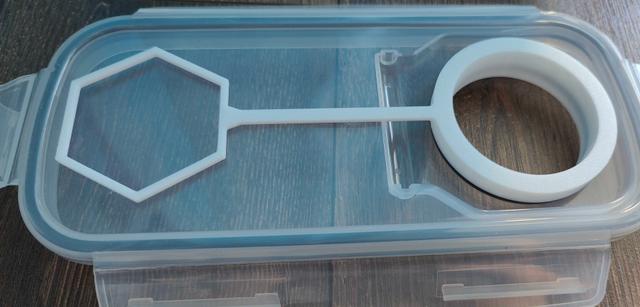 PolyDryer cereal box dual-port adapter alignment tool 3D model thumbnail