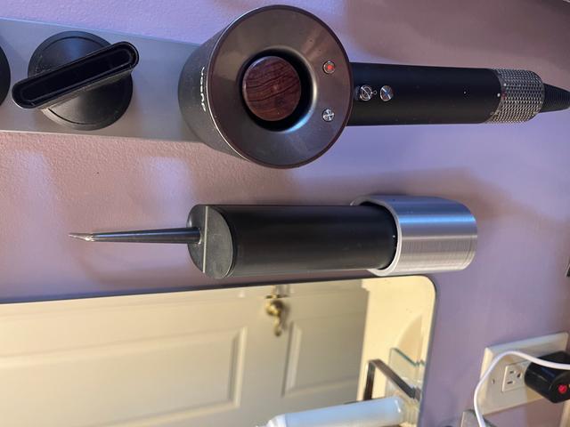 Quip Water Flosser Wall Mount 3D model thumbnail