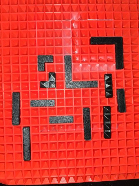 EufyMake E1 Jig Pieces for Silicone Mat 3D model thumbnail