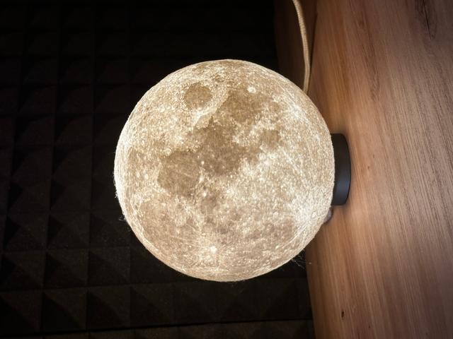 Moon Lamp Base 3D model thumbnail