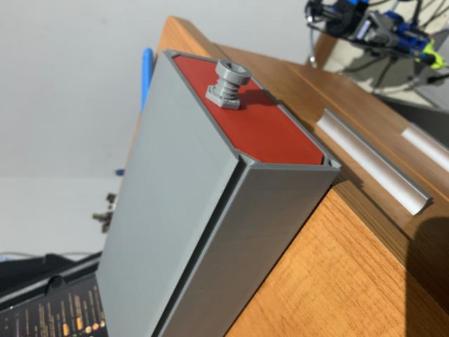 Modular Gridfinity Drawer Hex Screw Knob 3D model thumbnail