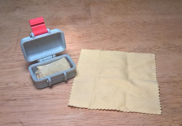 Rugged Cleaning Cloth Box 3D model thumbnail