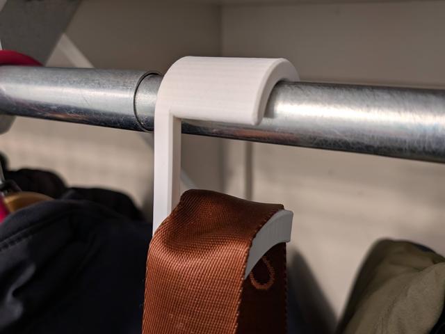 Not-So-Aesthetic backpack hanger 3D model thumbnail