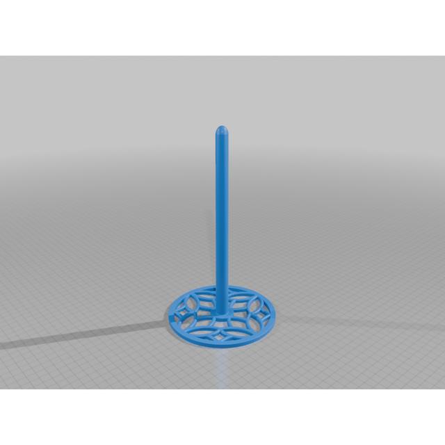 Faux Stained Glass Yarn Spinner 3D model thumbnail