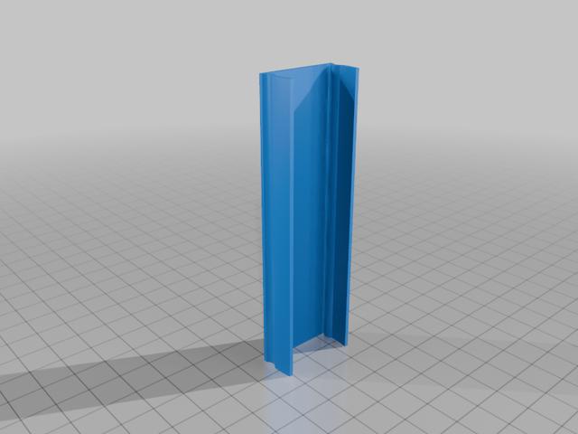 K1 Cable Cover Lid 3D model thumbnail