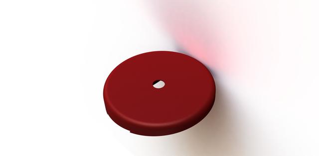 large circular Touch ID Module for Mac! 3D model thumbnail