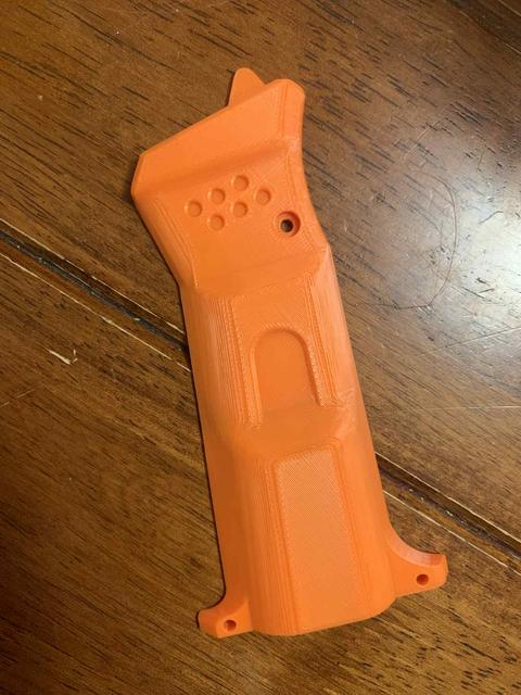 Royobion - Right Grip Panel with Pinion Pin Guard 3D model thumbnail