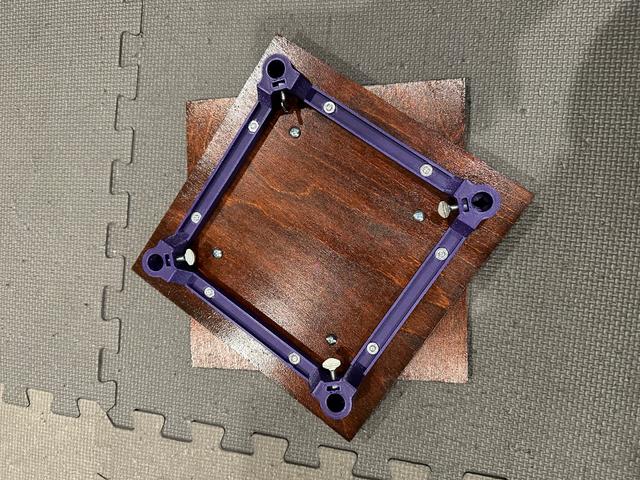 Hadley Telescope Rocker Frame Laser Cut Base 3D model thumbnail