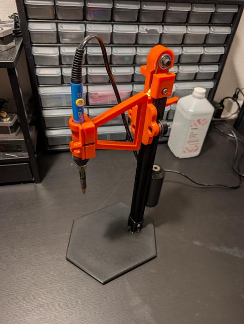 Heat-set Insert Press with Larger Counterweight and F688Z Bearing Idler 3D model thumbnail