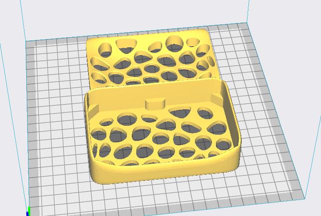 Jabonera con desagote 3D model thumbnail